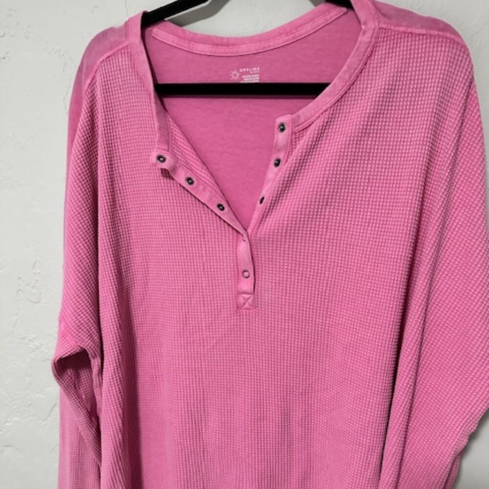 Henley Waffle T-Shirt